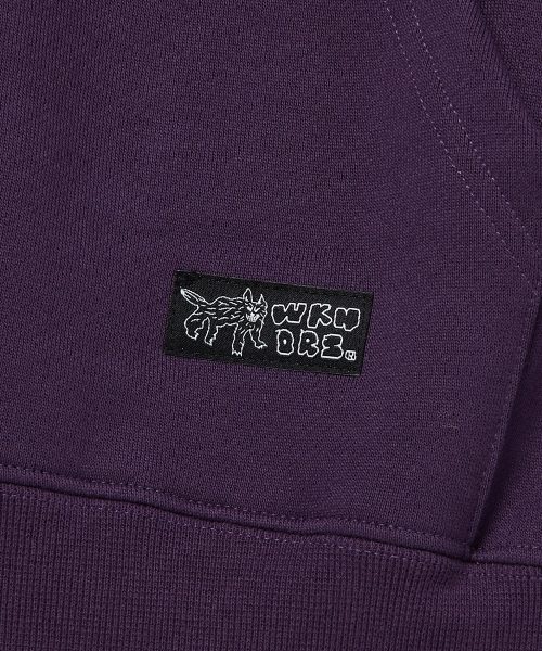 WKNDRS（ウィーキャンドース）の「TATTOO HOODIE (PURPLE)（パーカー・レディース・その他・X-LARGE/MEDIUM/LARGE）」の5枚目の写真