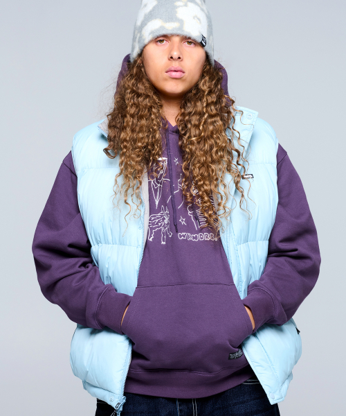 WKNDRS（ウィーキャンドース）の「TATTOO HOODIE (PURPLE)（パーカー・レディース・その他・X-LARGE/MEDIUM/LARGE）」の7枚目の写真