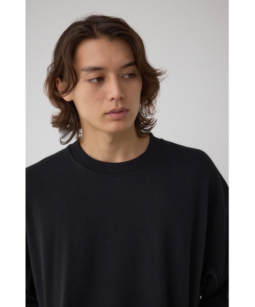 AZUL by moussy(アズールバイマウジー)の「ユーティリティポケット付きプルオーバー(スウェット・メンズ・杢グレー/ブラック/ネイビー・SMALL/MEDIUM/LARGE)」の5枚目の写真