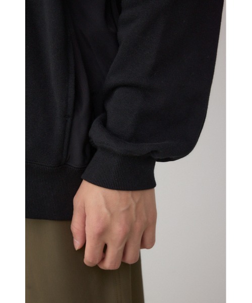 AZUL by moussy(アズールバイマウジー)の「ユーティリティポケット付きプルオーバー(スウェット・メンズ・杢グレー/ブラック/ネイビー・SMALL/MEDIUM/LARGE)」の13枚目の写真