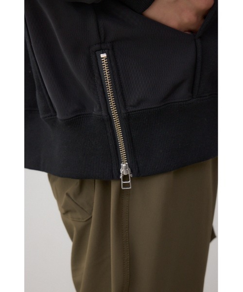 AZUL by moussy(アズールバイマウジー)の「ユーティリティポケット付きプルオーバー(スウェット・メンズ・杢グレー/ブラック/ネイビー・SMALL/MEDIUM/LARGE)」の14枚目の写真