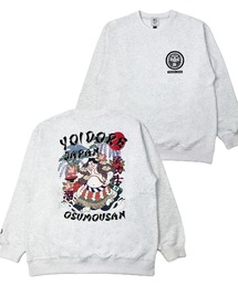 【YOIDORE/酔いどれ】酔い力士デザイン クルーネックスウェット