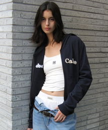 ROCKCAKE（ロックケーキ）の「Logo Patch Full Zip Hoodie - Navy（パーカー）」