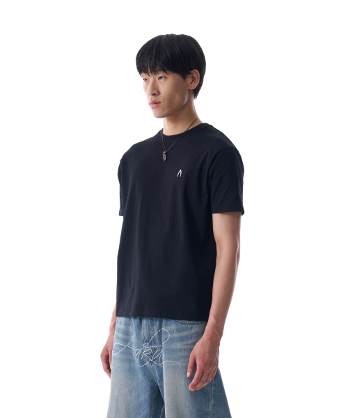 AAKAM(アーカム)の「Fitted Half Top (Black)(Tシャツ/カットソー・レディース・その他・1/2)」の6枚目の写真