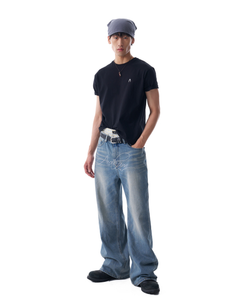 AAKAM(アーカム)の「Fitted Half Top (Black)(Tシャツ/カットソー・レディース・その他・1/2)」の8枚目の写真