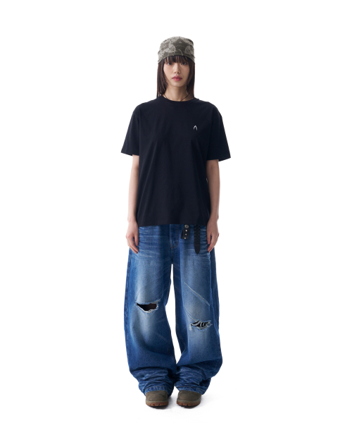 AAKAM(アーカム)の「Fitted Half Top (Black)(Tシャツ/カットソー・レディース・その他・1/2)」の10枚目の写真