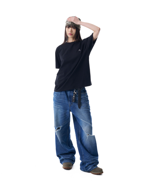 AAKAM(アーカム)の「Fitted Half Top (Black)(Tシャツ/カットソー・レディース・その他・1/2)」の12枚目の写真