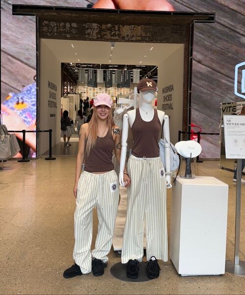 Kijun(キジュン)の「Football Jersey Long Skirt Navy Ivory(スカート・レディース・その他・SMALL/MEDIUM)」の6枚目の写真