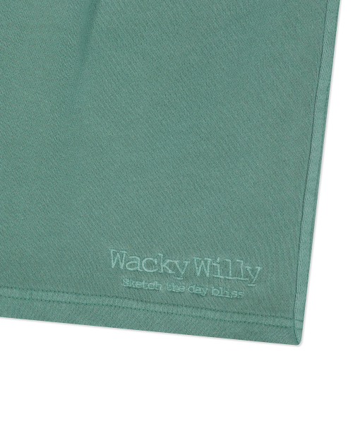 Wacky WiLLy(ワッキーウィリー)の「ピグメントウォッシングスウェットショートパンツグリーン(その他パンツ・レディース・その他・SMALL/MEDIUM/LARGE/X-LARGE)」の5枚目の写真