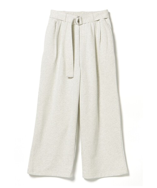 BEAMS HEART(ビームスハート)の「ベルト付き スウェットパンツ(スウェットパンツ・レディース・グレー/ホワイト系その他5/チャコールグレー・FREE)」の21枚目の写真