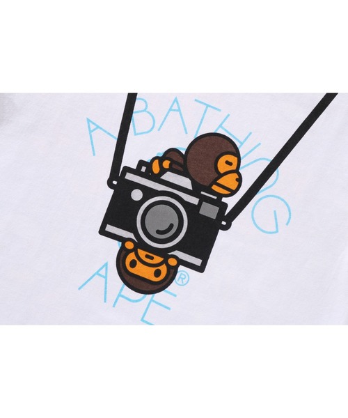 A BATHING APE（アベイシングエイプ）の「MILO ALL FRIENDS FAKE CAMERA TEE（Tシャツ/カットソー・キッズ・マルチ・90/120/140/130/100/110）」の3枚目の写真