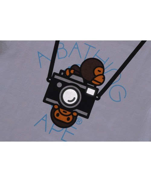 A BATHING APE（アベイシングエイプ）の「MILO ALL FRIENDS FAKE CAMERA TEE（Tシャツ/カットソー・キッズ・マルチ・90/120/140/130/100/110）」の4枚目の写真