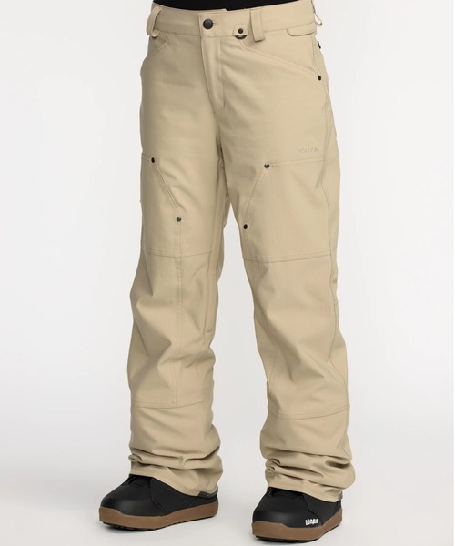 VOLCOM(ボルコム)の「VOLCOM POLLOCK PANT/ボルコムスキースノーボードウェア(パンツ)(その他パンツ・レディース・オートミール・MEDIUM/LARGE)」の4枚目の写真