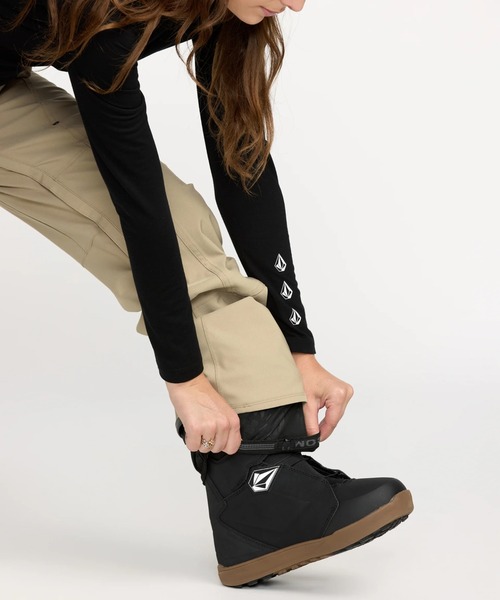 VOLCOM(ボルコム)の「VOLCOM POLLOCK PANT/ボルコムスキースノーボードウェア(パンツ)(その他パンツ・レディース・オートミール・MEDIUM/LARGE)」の7枚目の写真