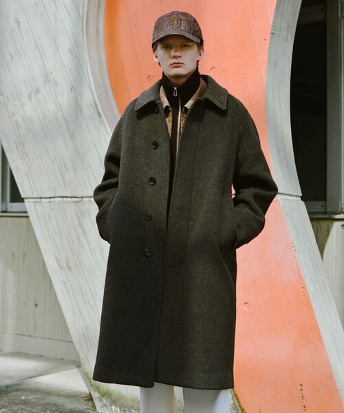 セール】Ballis バリス モッサー バルカラー ブラウン ステンカラー