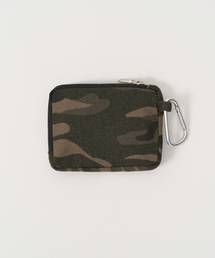 TOFFEE（トフィー）の「カモカードポケット（ディープカーキ）（札入れ/マネークリップ）」