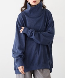 Arinomama（アリノママ）の「Arinomama 圧縮天竺　タートルリブプルオーバー（Tシャツ/カットソー・レディース）」