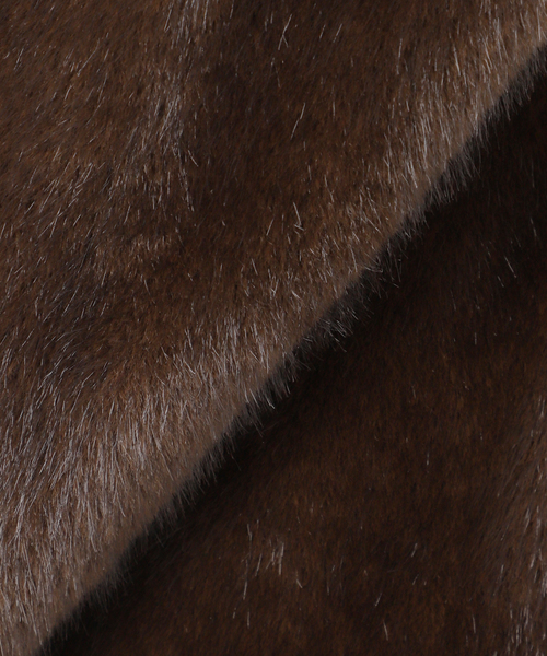 追加》スタンドカラーファーベスト（その他アウター）｜JOURNAL