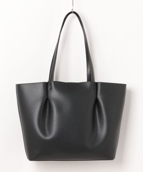MICHAEL KORS（マイケルコース）の「CARSON ペブルレザー トート ラージ（トートバッグ・レディース・ブラック・FREE）」の2枚目の写真