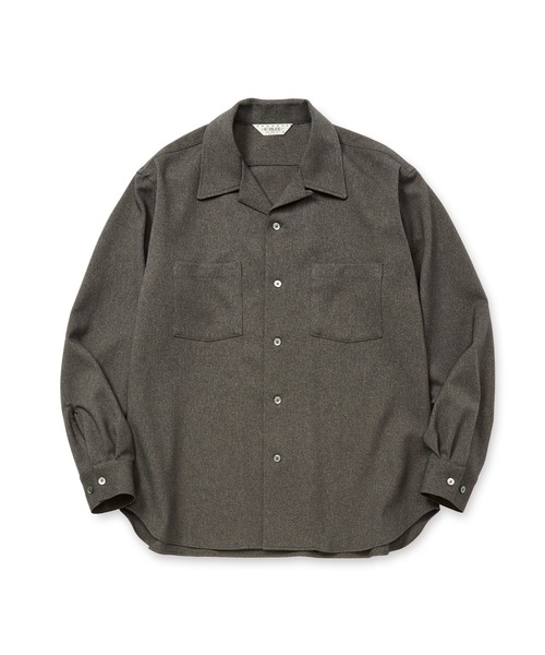 CALEE（キャリー）の「"BLATANT LOCALISM" OPEN COLLAR ROUND L/S SH（シャツ/ブラウス・メンズ・ターコイズブルー/バーガンディー/チャコールグレー・LARGE/MEDIUM/X-LARGE/SMALL）」の4枚目の写真