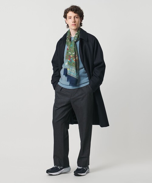 UNITED ARROWS(ユナイテッドアローズ)の「ヤク ヘアリー クルーネックニット(ニット/セーター・メンズ・ブラック/モカ/ライトブルー/ライム・M/L/XL/S)」の6枚目の写真