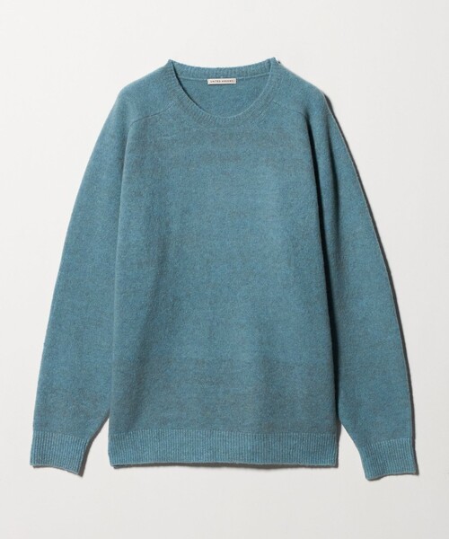 UNITED ARROWS(ユナイテッドアローズ)の「ヤク ヘアリー クルーネックニット(ニット/セーター・メンズ・ブラック/モカ/ライトブルー/ライム・M/L/XL/S)」の10枚目の写真