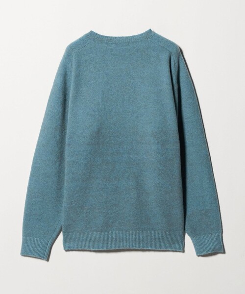 UNITED ARROWS(ユナイテッドアローズ)の「ヤク ヘアリー クルーネックニット(ニット/セーター・メンズ・ブラック/モカ/ライトブルー/ライム・M/L/XL/S)」の11枚目の写真