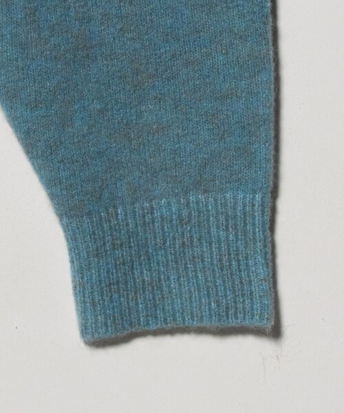 UNITED ARROWS(ユナイテッドアローズ)の「ヤク ヘアリー クルーネックニット(ニット/セーター・メンズ・ブラック/モカ/ライトブルー/ライム・M/L/XL/S)」の13枚目の写真