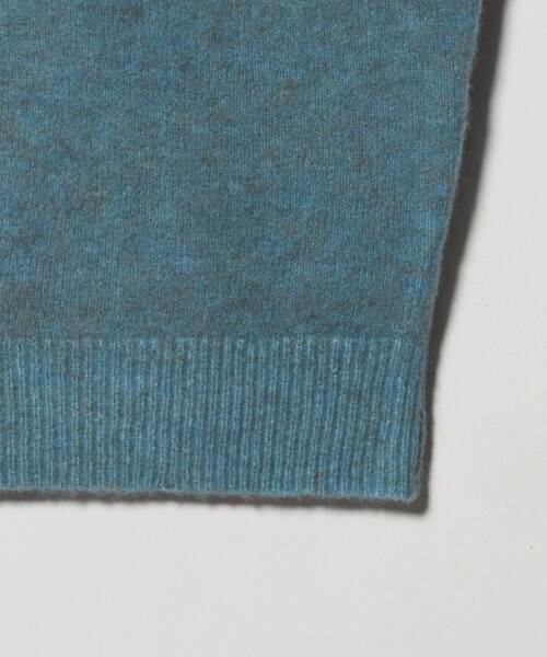 UNITED ARROWS(ユナイテッドアローズ)の「ヤク ヘアリー クルーネックニット(ニット/セーター・メンズ・ブラック/モカ/ライトブルー/ライム・M/L/XL/S)」の14枚目の写真