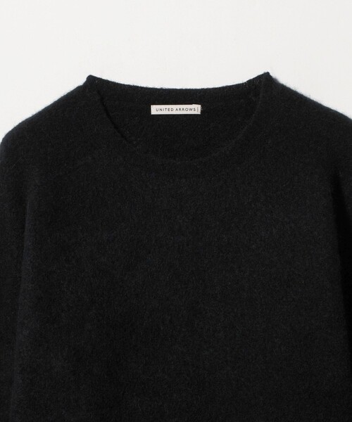 UNITED ARROWS(ユナイテッドアローズ)の「ヤク ヘアリー クルーネックニット(ニット/セーター・メンズ・ブラック/モカ/ライトブルー/ライム・M/L/XL/S)」の18枚目の写真