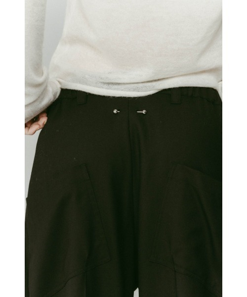 Knuth Marf（クヌースマーフ）の「pierced drape pants(unisex)（スラックス・レディース・グレー系その他/ブラック/ブラック系その他・X-SMALL/SMALL/MEDIUM）」の9枚目の写真