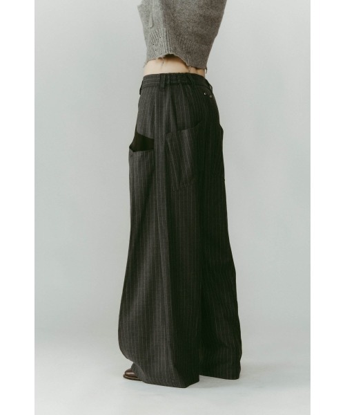Knuth Marf（クヌースマーフ）の「pierced drape pants(unisex)（スラックス・レディース・グレー系その他/ブラック/ブラック系その他・X-SMALL/SMALL/MEDIUM）」の17枚目の写真