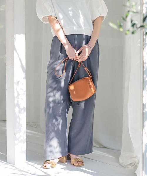 titivate（ティティベイト）の「ギャザーサンダル（サンダル・レディース・ブラック/オリーブ/キャメル/ライトイエロー・M/S/XL/L）」の19枚目の写真