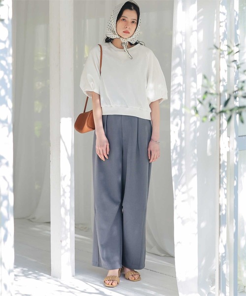 titivate（ティティベイト）の「ギャザーサンダル（サンダル・レディース・ブラック/オリーブ/キャメル/ライトイエロー・M/S/XL/L）」の20枚目の写真