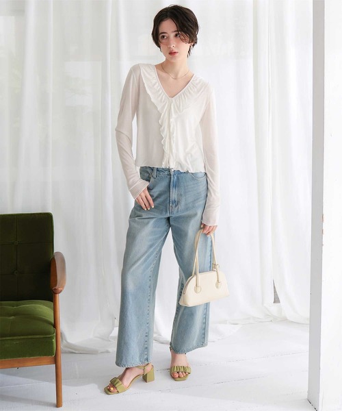 titivate（ティティベイト）の「ギャザーサンダル（サンダル・レディース・ブラック/オリーブ/キャメル/ライトイエロー・M/S/XL/L）」の11枚目の写真