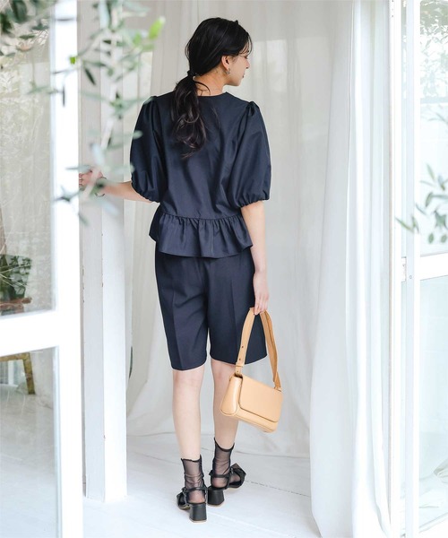 titivate（ティティベイト）の「ギャザーサンダル（サンダル・レディース・ブラック/オリーブ/キャメル/ライトイエロー・M/S/XL/L）」の6枚目の写真