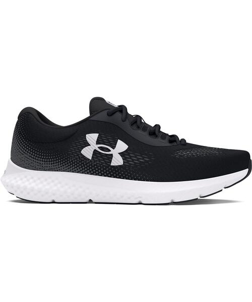 UNDER ARMOUR(アンダーアーマー)の「UAチャージド ローグ4 エクストラワイド(ランニング/メンズ)(スニーカー・メンズ・ブラック・28.0cm/28.5cm/26.0cm/26.5cm/30.0cm/25.5cm/27.5cm/29.0cm/27.0cm/25.0cm)」の1枚目の写真