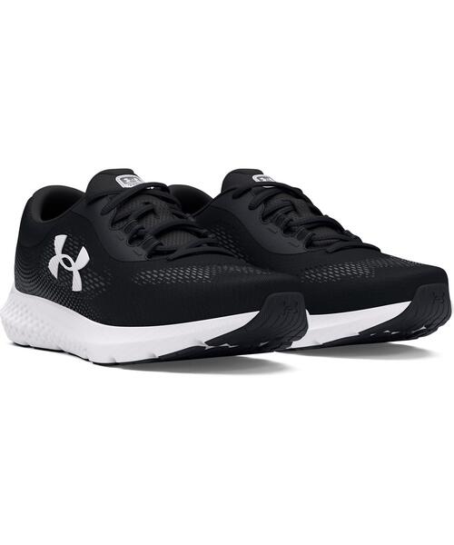 UNDER ARMOUR(アンダーアーマー)の「UAチャージド ローグ4 エクストラワイド(ランニング/メンズ)(スニーカー・メンズ・ブラック・28.0cm/28.5cm/26.0cm/26.5cm/30.0cm/25.5cm/27.5cm/29.0cm/27.0cm/25.0cm)」の3枚目の写真