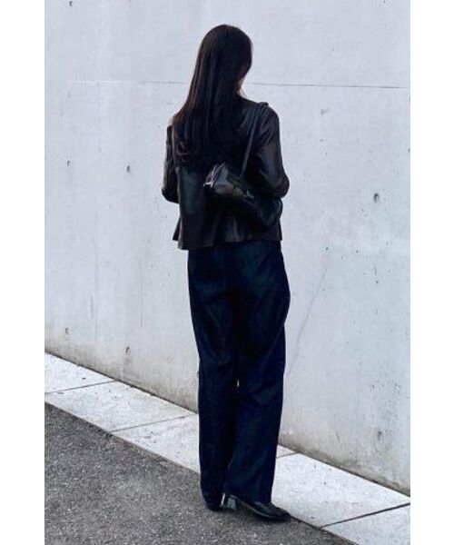 LADY VOLUME(レディーボリューム)の「9073 VEGAN LETHER JUMPER_BURGANDY(ライダースジャケット・レディース・その他・LARGE/MEDIUM)」の7枚目の写真