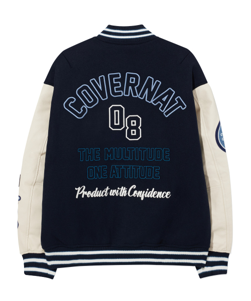 COVERNAT(カバーナット)の「マルチグラフィックウールバスティダークネイビー(スタジャン・レディース・その他・LARGE/X-LARGE/SMALL/MEDIUM)」の3枚目の写真