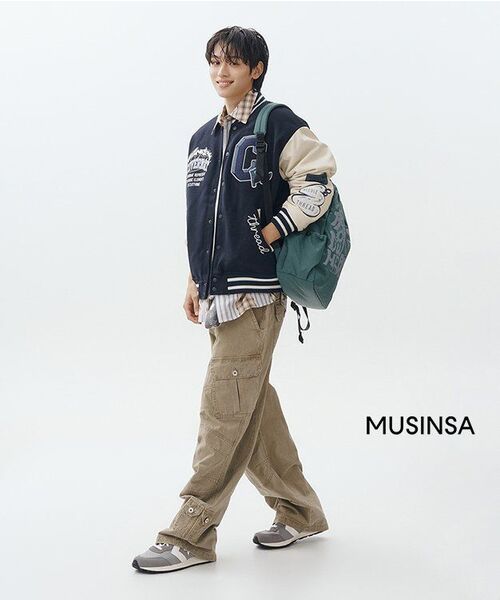 COVERNAT(カバーナット)の「マルチグラフィックウールバスティダークネイビー(スタジャン・レディース・その他・LARGE/X-LARGE/SMALL/MEDIUM)」の11枚目の写真