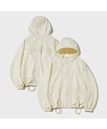 PHYSICAL DEPARTMENT（フィジカル デパートメント）の「ベアキリングアーチロゴウィンドブレーカー_アイボリー（ナイロンジャケット）」