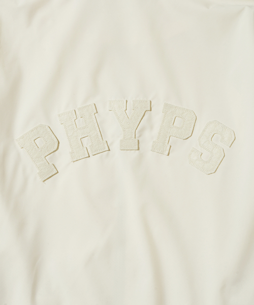PHYSICAL DEPARTMENT(フィジカル デパートメント)の「ベアキリングアーチロゴウィンドブレーカー_アイボリー(ナイロンジャケット・レディース・その他・SMALL/MEDIUM/LARGE/X-LARGE)」の12枚目の写真