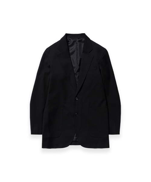 MANNERGRAM(マナーグラム)の「モノクロームセットアップジャケット_2カラー(テーラードジャケット・メンズ・ブラック/グレー・MEDIUM/LARGE/X-LARGE)」の1枚目の写真