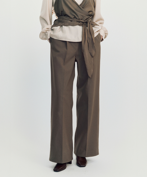 MAYVERU（メイバーユー）の「pit wool slacks _ Brown（スラックス・レディース・その他・FREE）」の3枚目の写真
