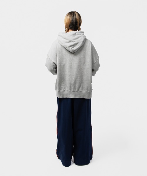 UNION（UNION TOKYO）（ユニオン）の「DISCOVERED UNION LOOPING DAMAGE HOODY（パーカー・メンズ・グレー系その他/ブラック・3/1）」の18枚目の写真