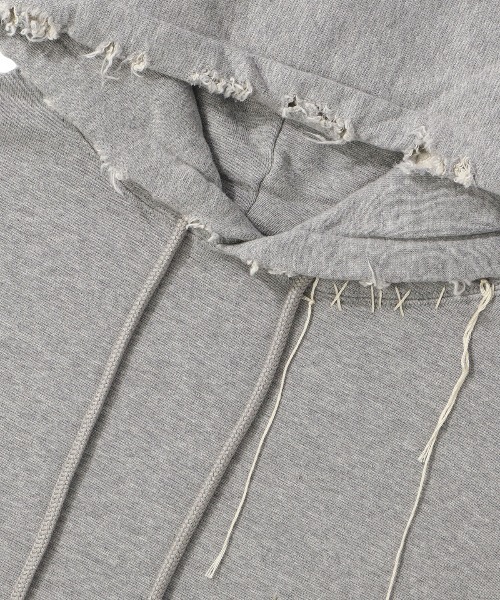 UNION（UNION TOKYO）（ユニオン）の「DISCOVERED UNION LOOPING DAMAGE HOODY（パーカー・メンズ・グレー系その他/ブラック・3/1）」の22枚目の写真