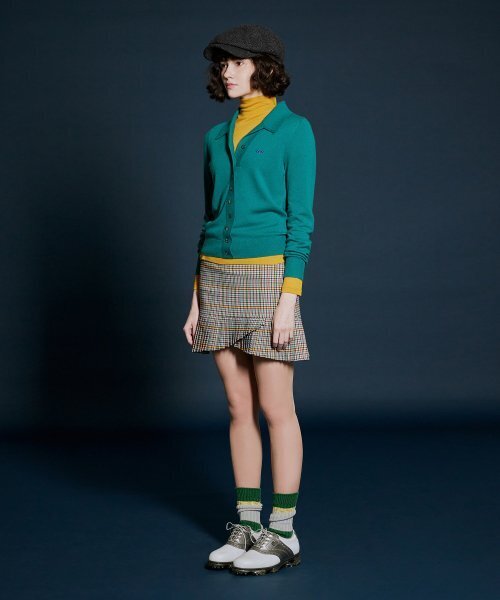 NEU GOLF(エヌイーユーゴルフ)の「NOTCHED PULLOVER KNIT - GREEN(ニット/セーター・レディース・その他・SMALL/MEDIUM)」の10枚目の写真