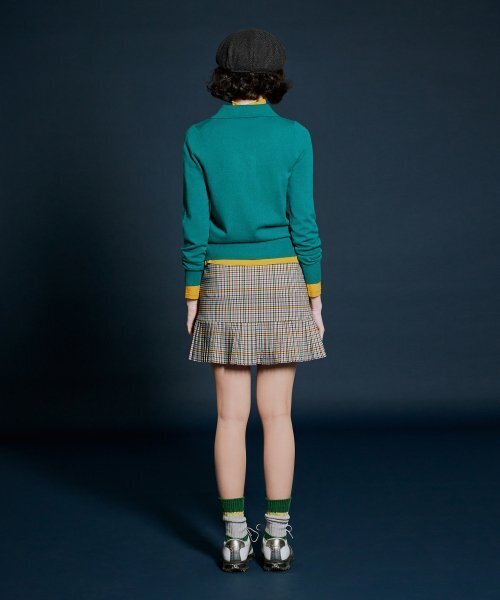 NEU GOLF(エヌイーユーゴルフ)の「NOTCHED PULLOVER KNIT - GREEN(ニット/セーター・レディース・その他・SMALL/MEDIUM)」の11枚目の写真