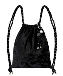 OTHER-worldly（アザーワールドリー）の「Rope Keyring Gym Sack [Black Beads]（バックパック/リュック）」